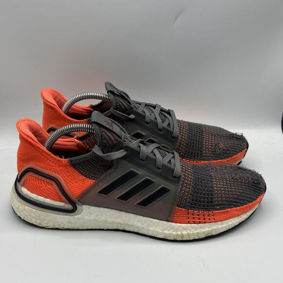 Adidas UltraBoost 19 Hi Res Coral 2019 G27517 Mens Size 9.5 Running Sneakers - Picture 1 of 14